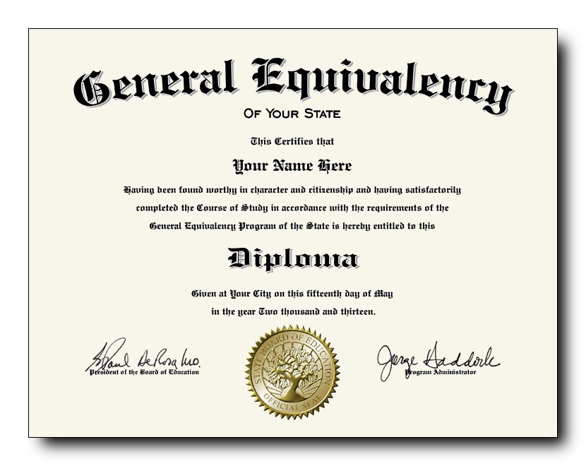 How To Break The News With A Fake GED Diploma Certificate Believably Superior Fake Degree Blog
